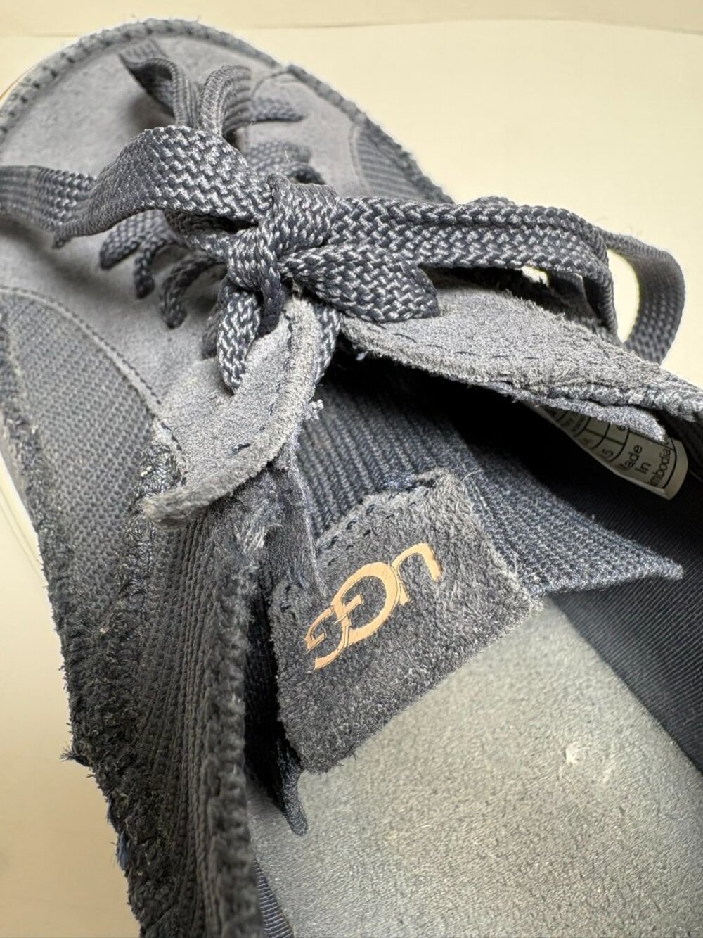 Ugg EZ Duzzit Platform Sneaker – Blue – Size 8.5 - Picture 15 of 16